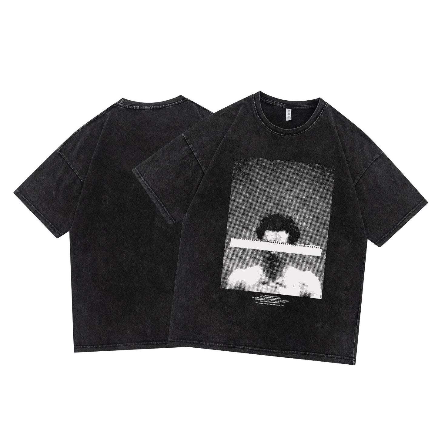Censored Portrait Graphic Tee