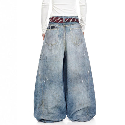 Retro Loose Bootcut Jeans