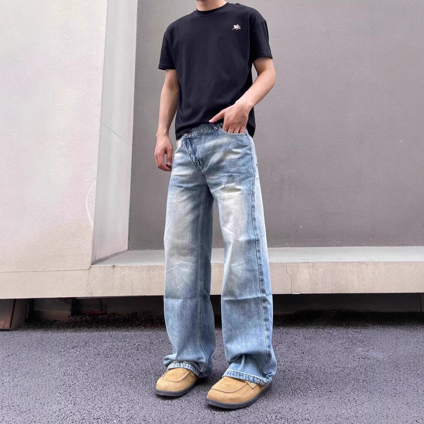 Retro Washed Jeans