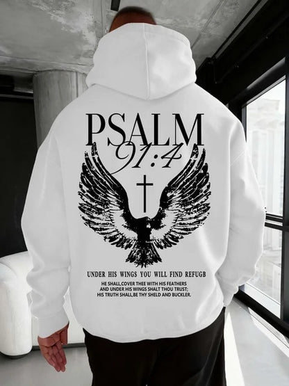 Loose Hooded Sweatshirt