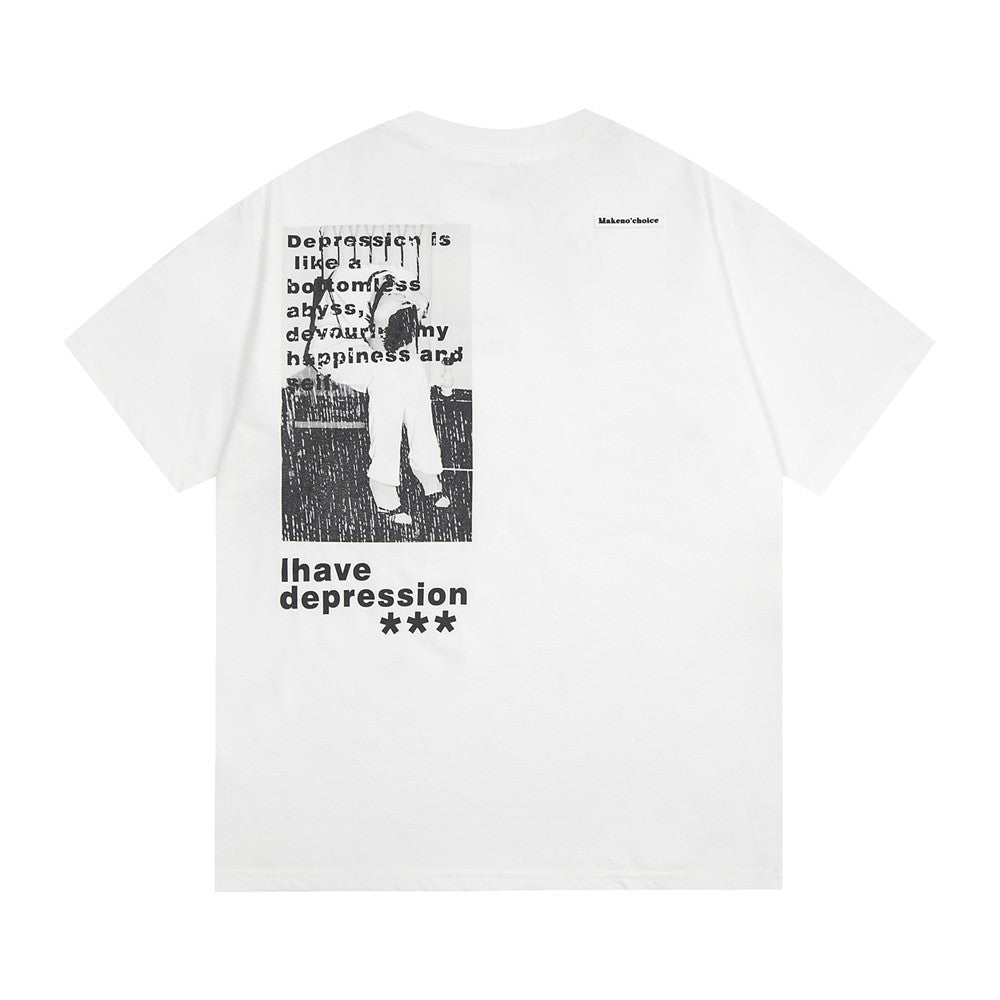 Oversized "18" Cotton Tee