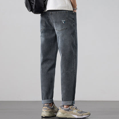 Washed Slim Fit Denim