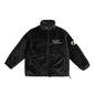 Furry Embroidered Jacket