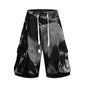 Tie Dye Streetwear Loose Fit Oversized Cotton Blend Shirt