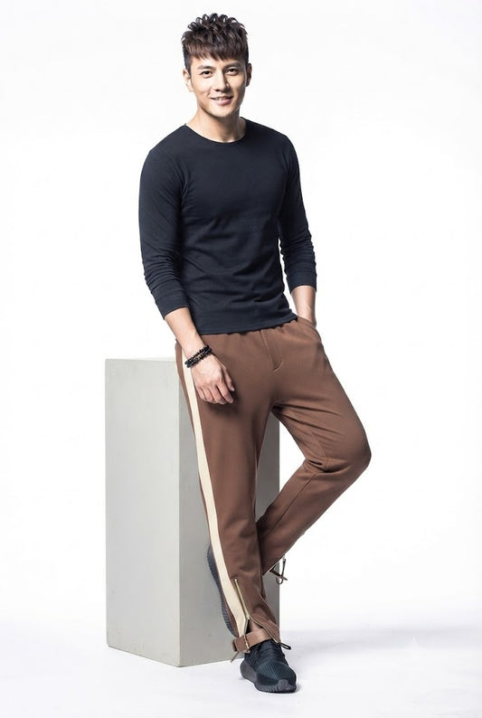 Side Stripe Straight Pants