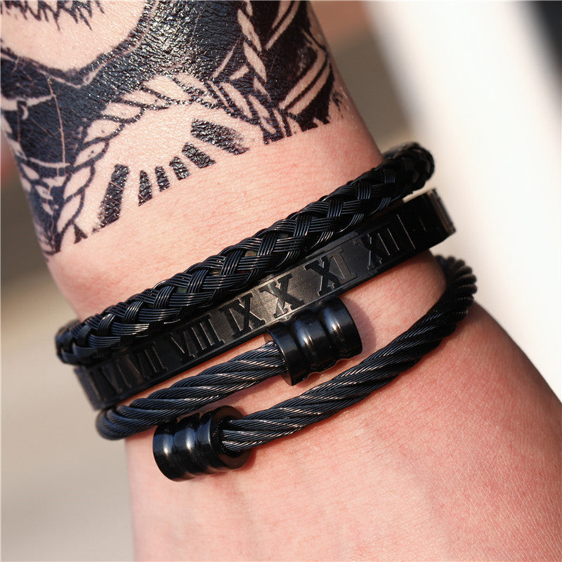 Roman Rope Bracelet Set