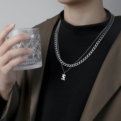 Letter Pendant Necklace