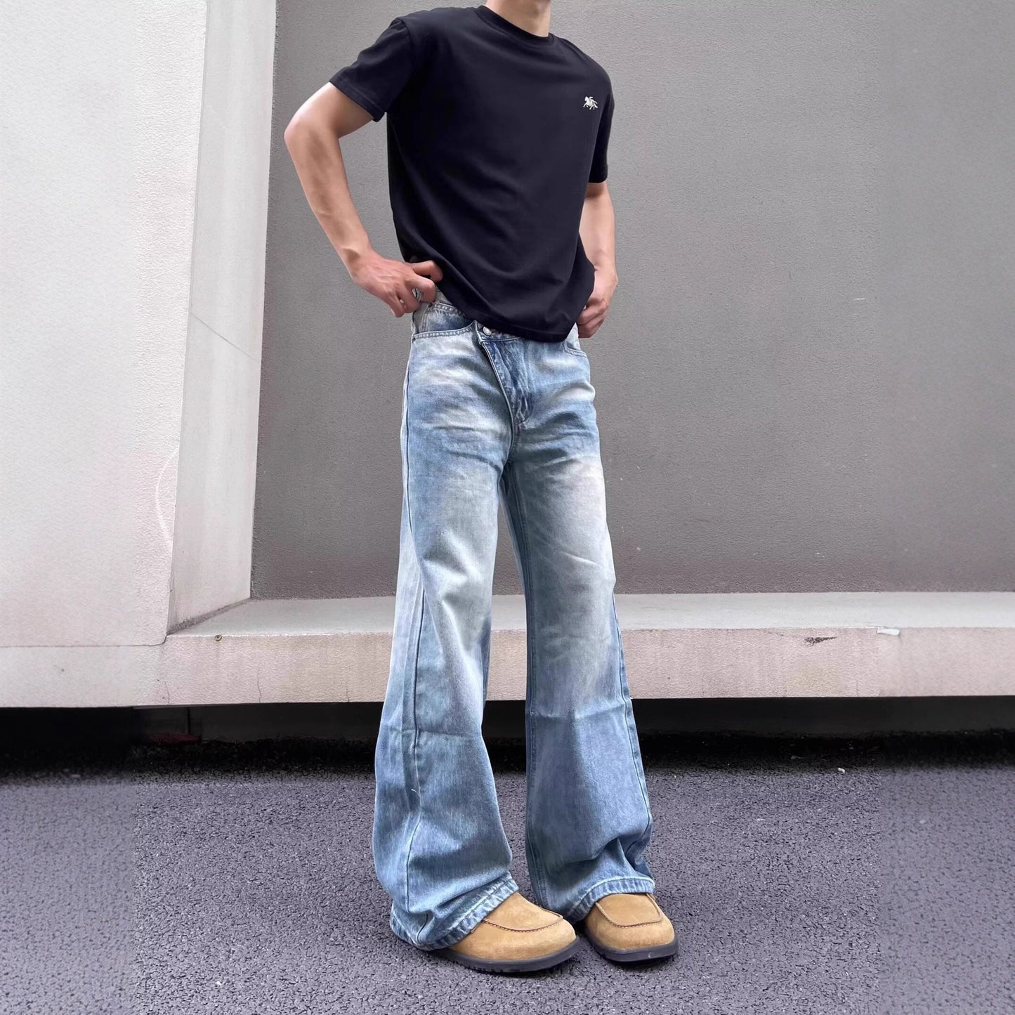 Retro Washed Jeans