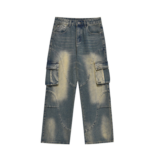 Utility Cargo Pocket Jeans