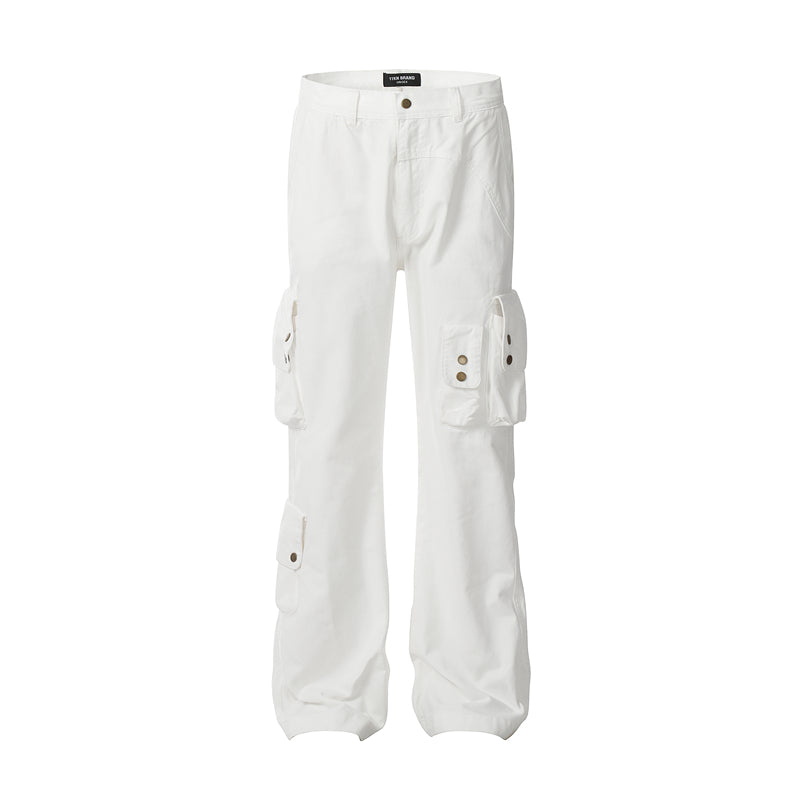 Retro Multi-Pocket Cargo Pants