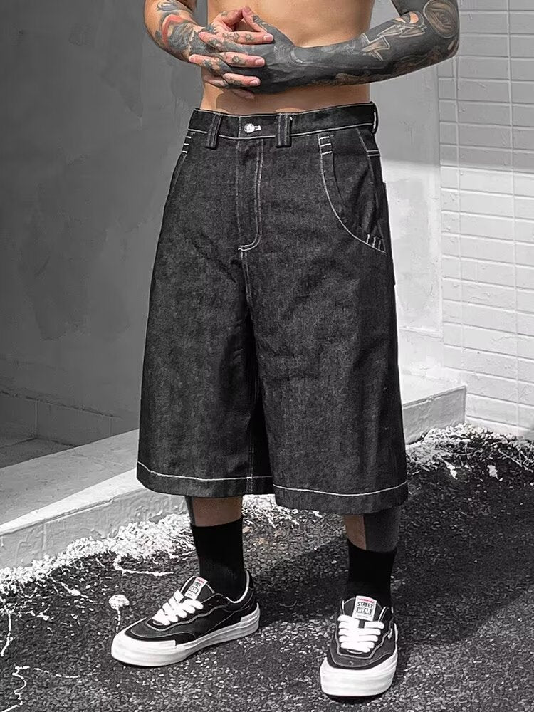Loose-Fit West Coast Denim Shorts