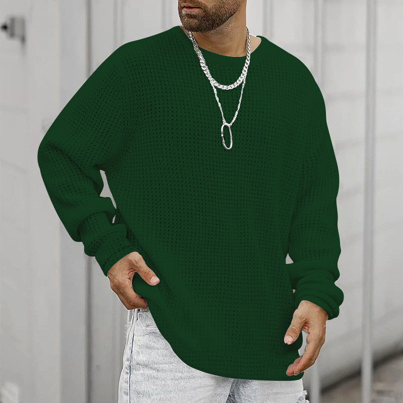 Crew Neck Casual Sweater