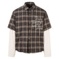 Vintage Plaid Long Sleeve Shirt