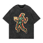 Neon Skeleton Faded Wash Tee