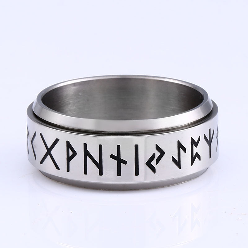 Titanium Steel Rotatable Ring