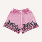 Butterfly Graphic Mesh Shorts