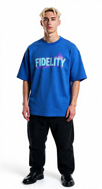 Flame Pure Cotton Casual Tee