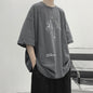 Lightning Graphic Oversized Tee
