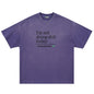 Purple Vintage Washed Graphic Tee