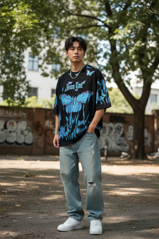 Butterfly Print Tee - Lifestyle