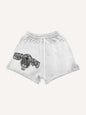 Vintage Graphic Casual Shorts