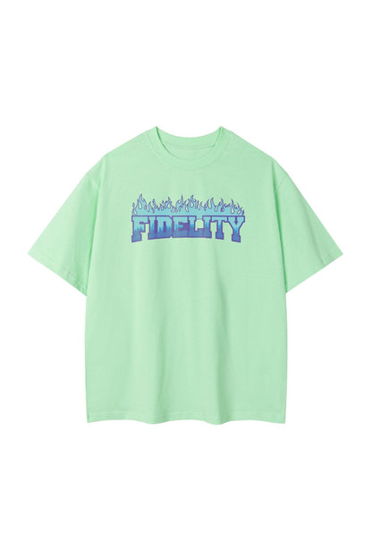 Flame Pure Cotton Casual Tee