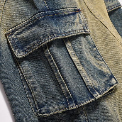 Utility Cargo Pocket Jeans