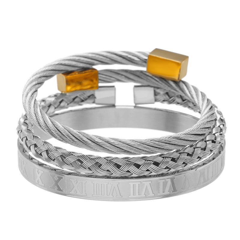 Roman Rope Bracelet Set