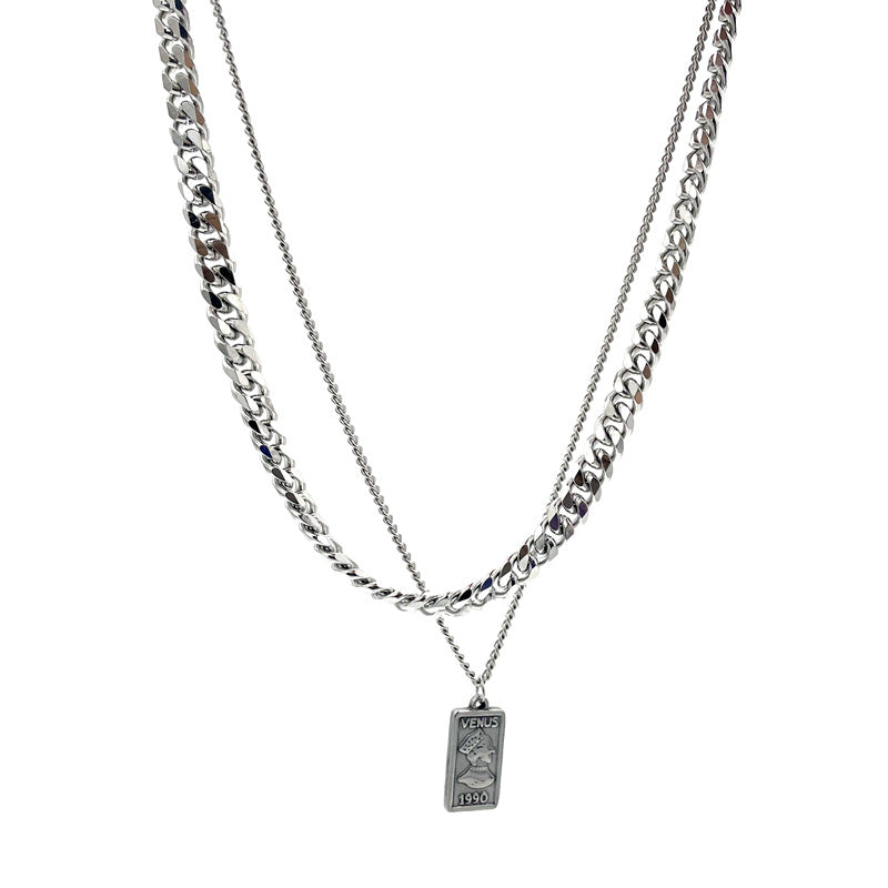 Queen Portrait Necklace