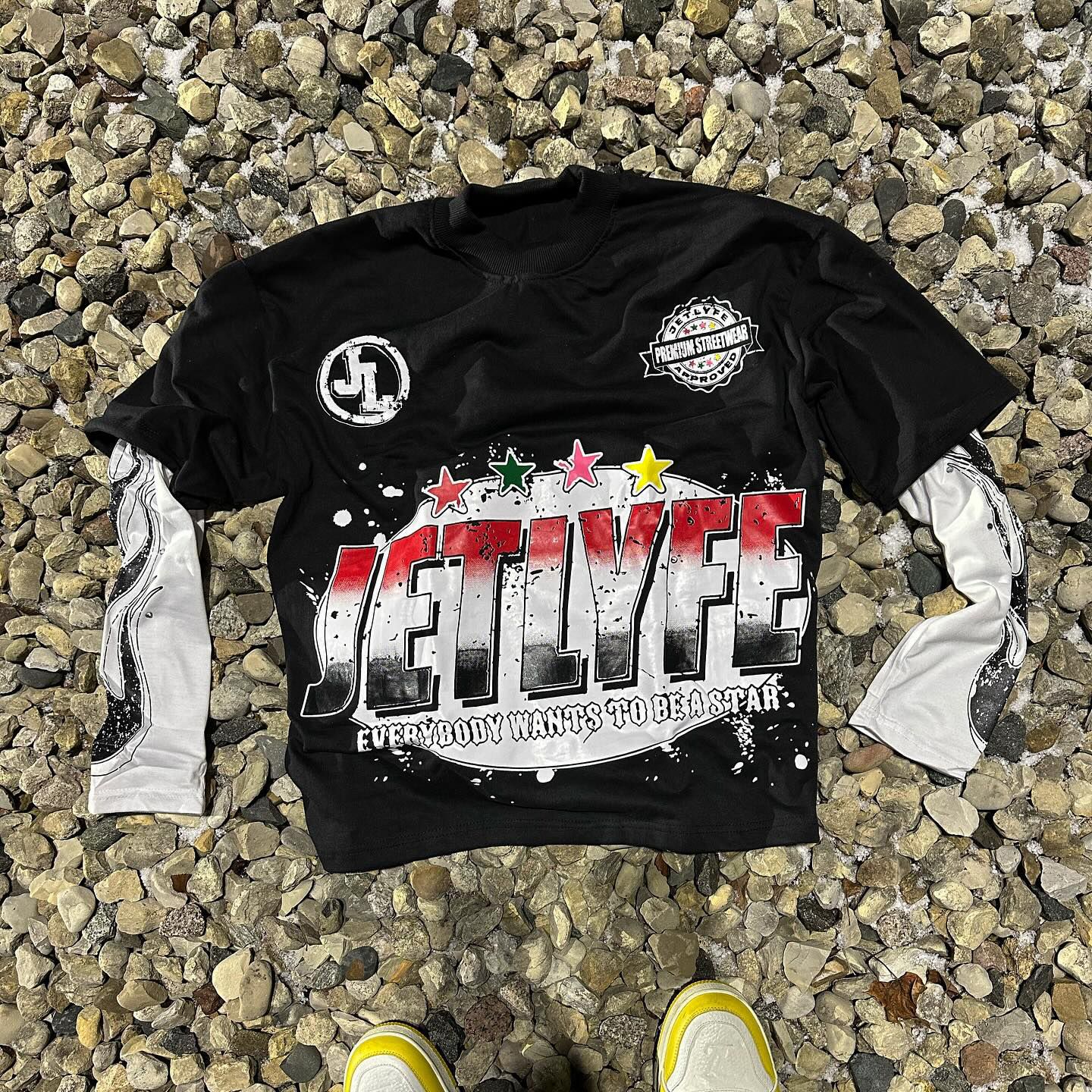 Layered Graphic Long Sleeve