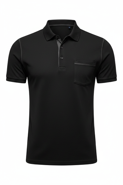 Casual Polo Shirt - Front View