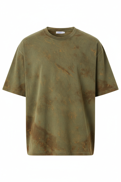 Casual Soil Washed Tee - Front View