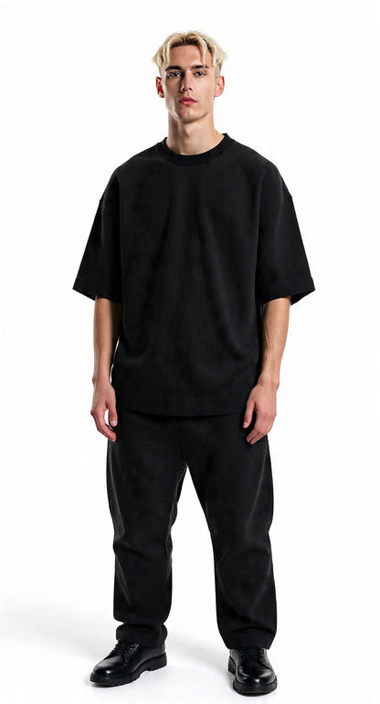Casual Suit Shorts Tee