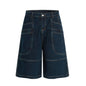 Retro Denim Shorts
