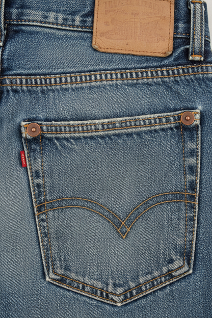 Classic Vintage Jeans - Close-Up Detail
