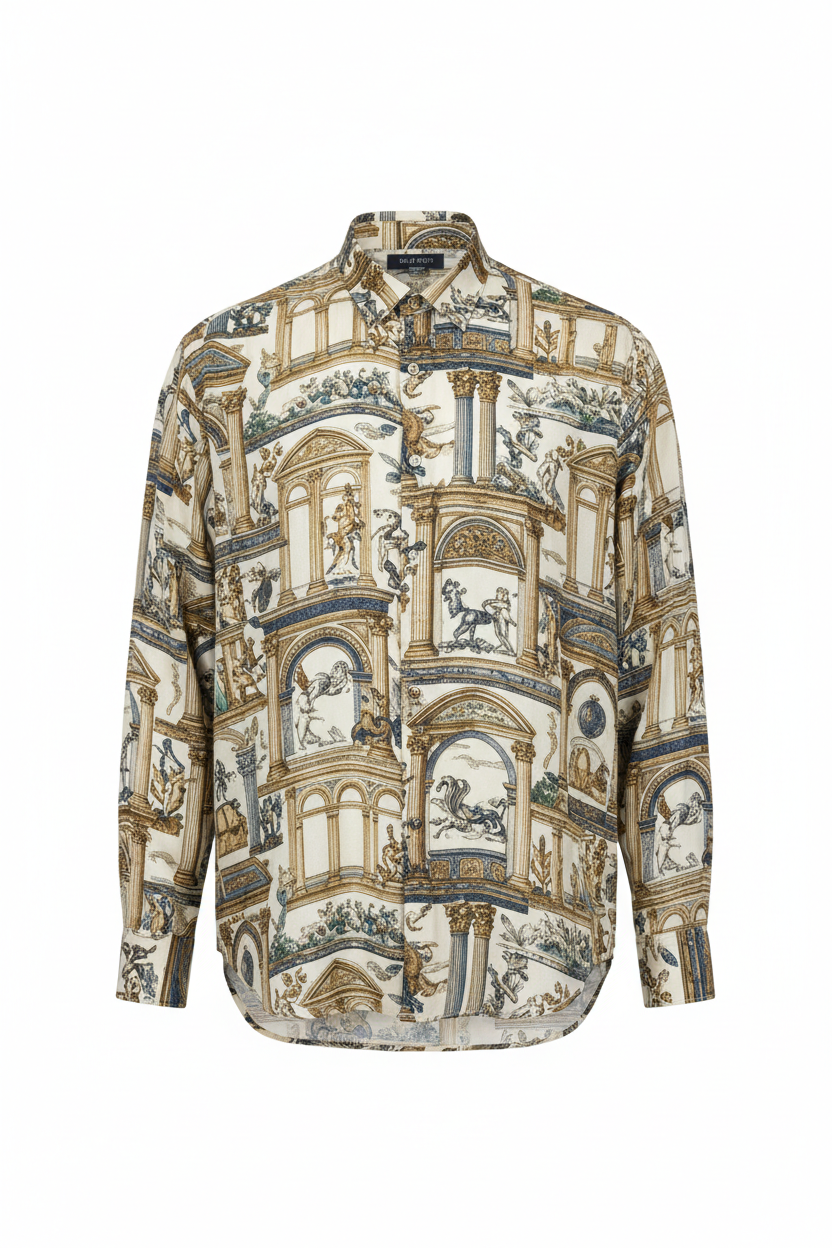 Classical Print Long Sleeve - Front View