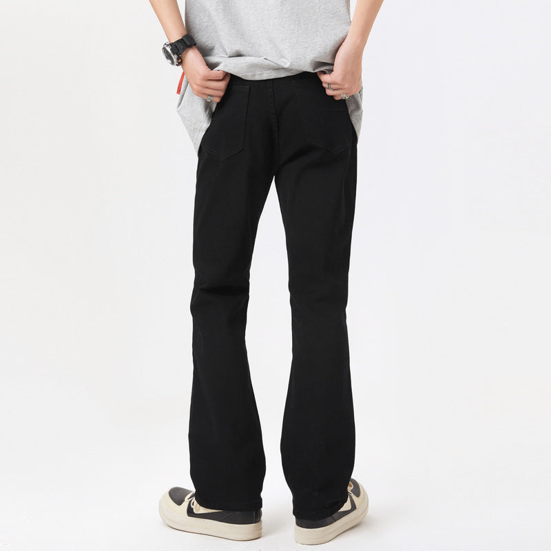 Ripped Black Denim