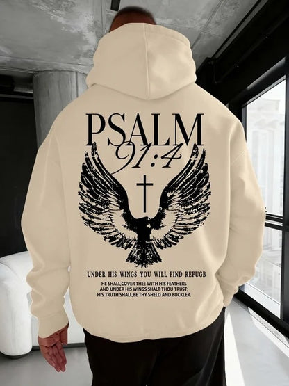 Loose Hooded Sweatshirt