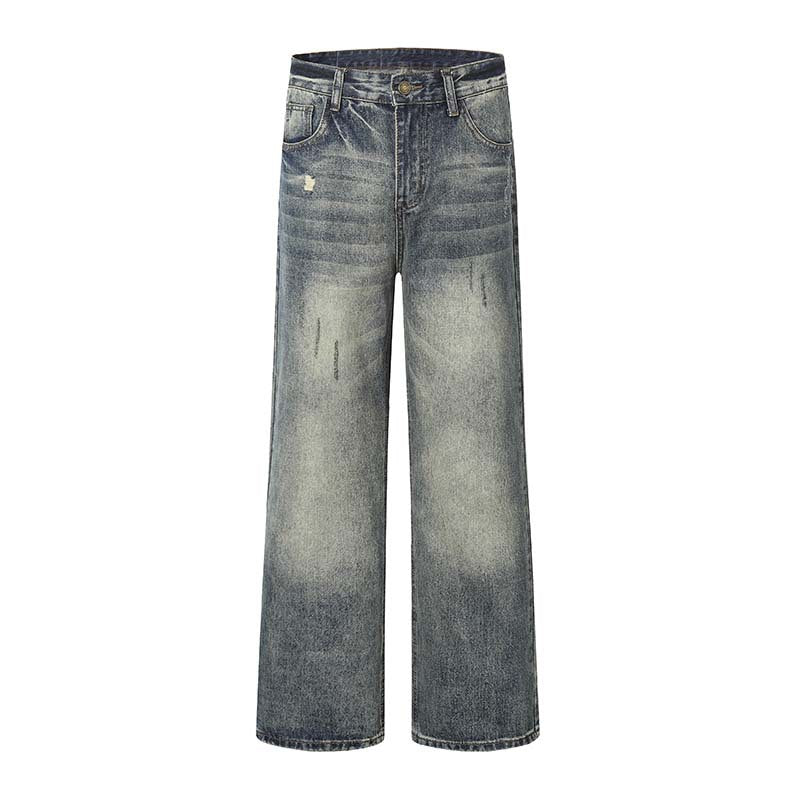 Distressed Denim Jeans