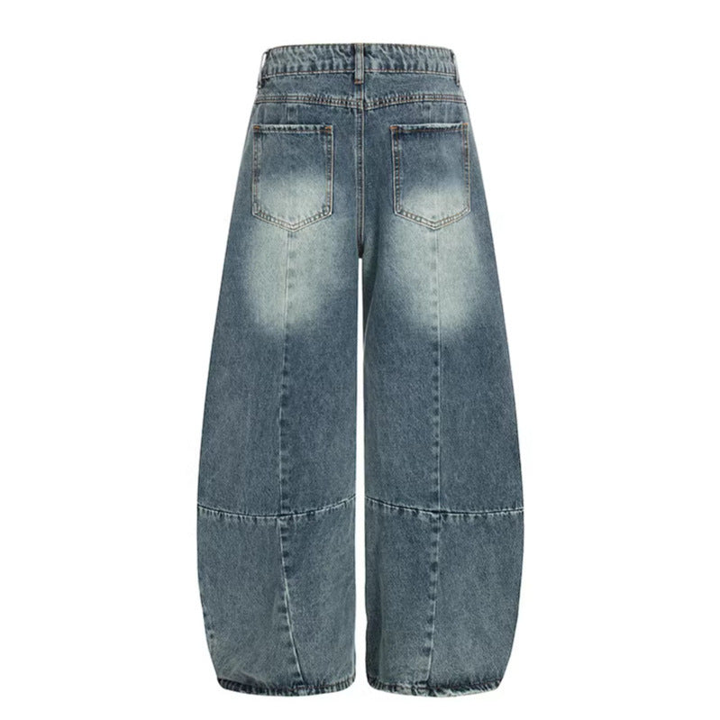 Vintage Ice Blue Wide Leg Jeans