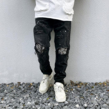 High Street Broken Jeans