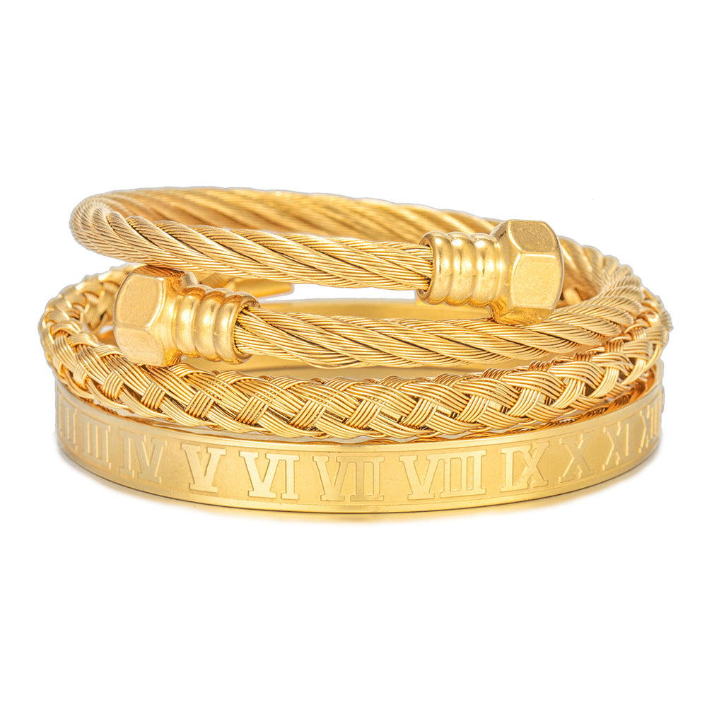 Roman Rope Bracelet Set