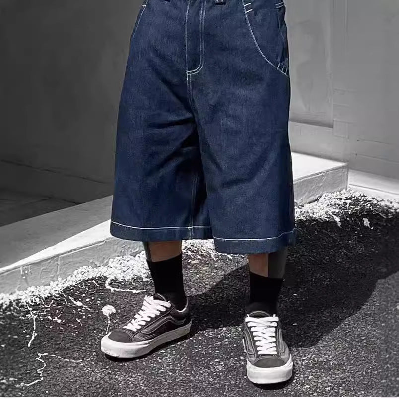 Loose-Fit West Coast Denim Shorts