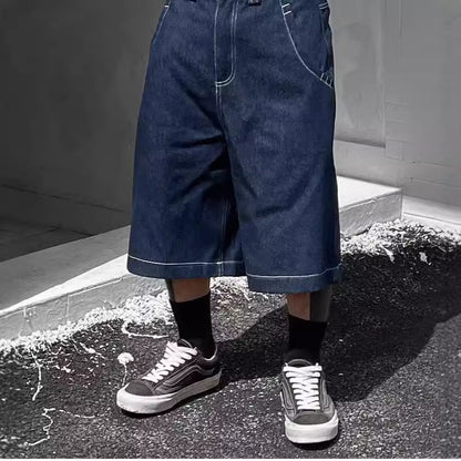 Loose-Fit West Coast Denim Shorts