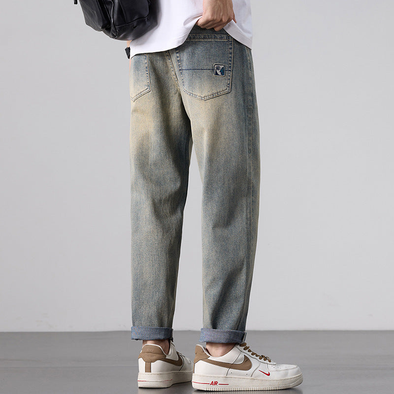 Washed Slim Fit Denim