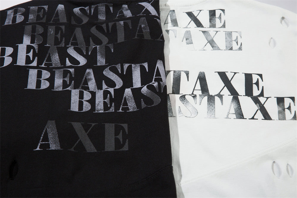 Distressed Letter Tee