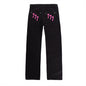 Lucky 7 Embroidered Jeans
