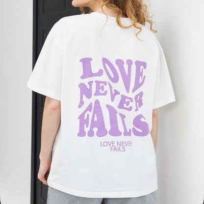 Love Never Fails Cotton Tee