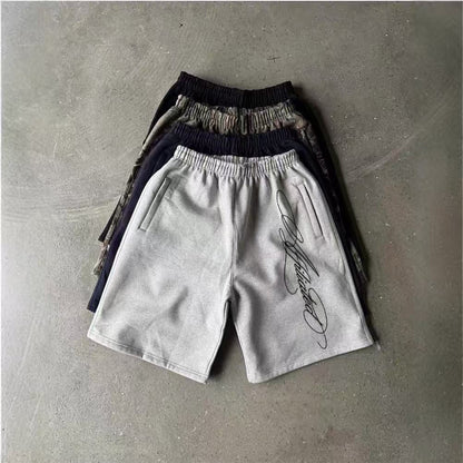 Loose Casual Printed Shorts