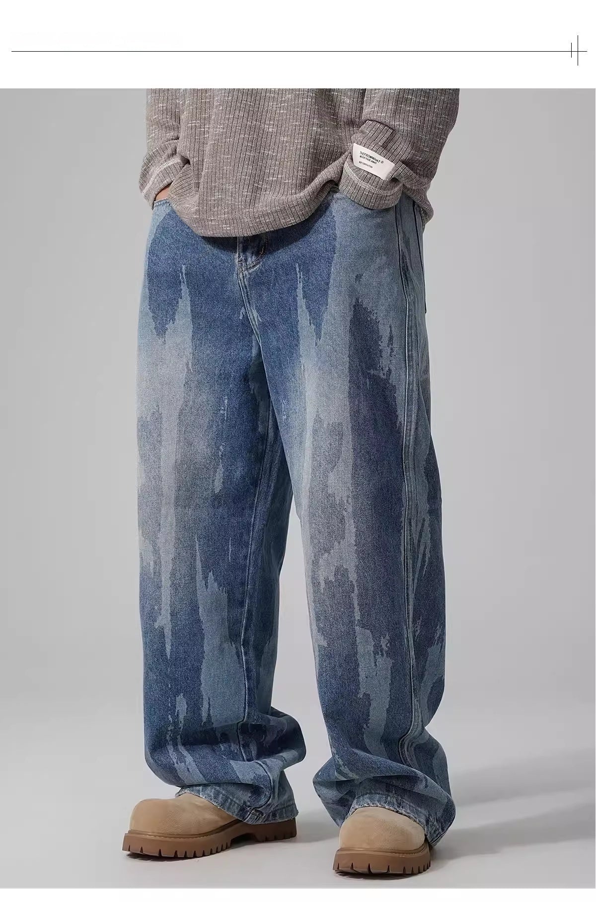 Relaxed Straight Jeans